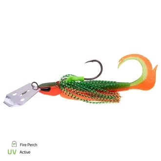 Zeck Fishing Bladed Cat Jig 50 g XL-Blade Fire Perch