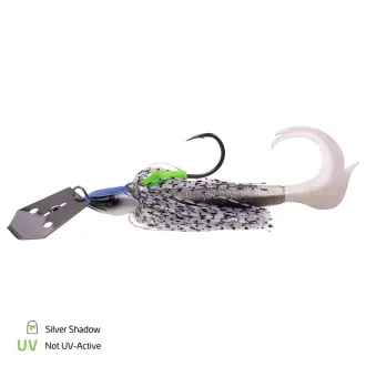 Zeck Fishing Bladed Cat Jig 50 g XL-Blade Silver Shadow
