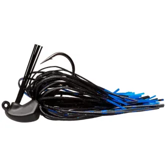 Zeck Fishing Skirted Jig Black & Blue 1/0 - 10 g