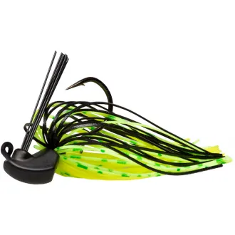 Zeck Fishing Skirted Jig Chartreuse Party 1/0 - 5 g 