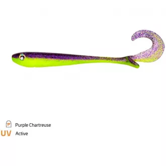 Zeck Fishing Baby Butcher 10 cm Purple Chartreuse