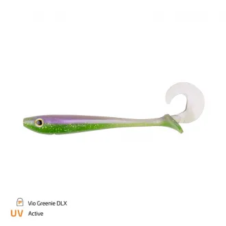 Zeck Fishing Baby Butcher 10 cm Vio Greenie DLX 4 Stück