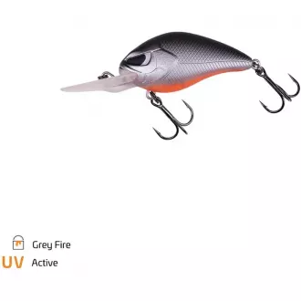 Zeck Fishing Danny 2.0 F 4,5cm 2 m Grey Fire