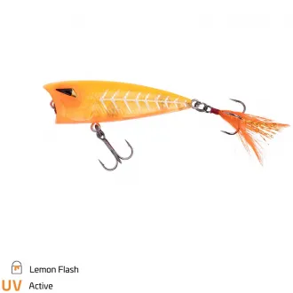 Zeck Fishing Pop-Jet F 4,5 cm Lemon Flash