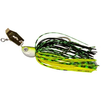 Zeck Fishing Bladed Jig 4/0 - 7 g Chartreuse Party