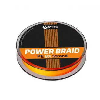 Zeck Fishing Powerbraid 8 x 0,16 mm - 150 m - Orange
