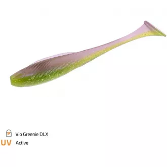 Zeck Fishing BA Sexy Swimmer 10 cm Vio Greenie DLX 7 Stück