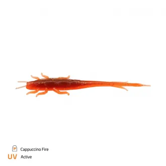 Zeck Fishing BA Shaky Sneaker 6 cm Cappuccino Fire 11 Stück