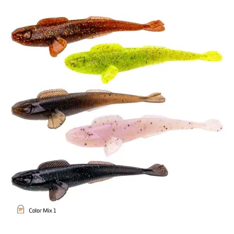 Zeck Fishing Finesse Goby 7 cm Color Mix 1