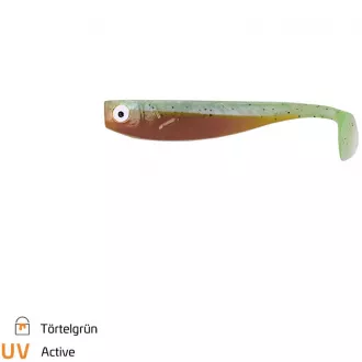 Zeck Fishing Zander Gummi 9 cm Törtelgrün 3 Stück