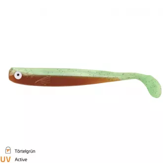 Zeck Fishing Zander Gummi 16 cm Törtelgrün 2 Stück