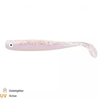 Zeck Fishing Zander Gummi 16 cm Violettglitter 2 Stück