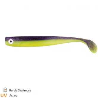 Zeck Fishing Zander Gummi 16 cm Purple Chartreuse 2 Stk