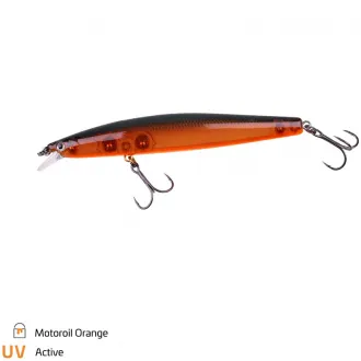 Zeck Fishing ZANDER Läufer 10,5 cm 0,5 m F Motoroil Orange