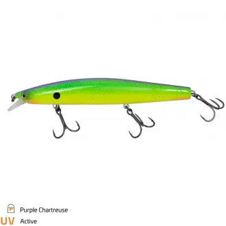 Zeck Fishing Zander Läufer 12,5 cm 0,7 m F Purple Chartreuse