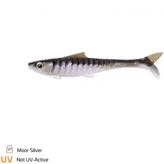 Zeck Fishing UBS Baby Rippler 12 cm Moor Silver 3 Stk