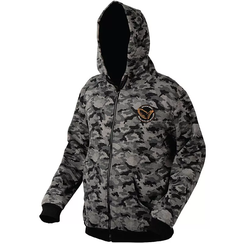 Savage Gear Black Savage Zip Hoody - M