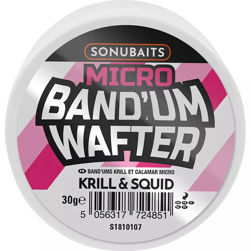Sonubaits Krill & Squid Micro Band`um Wafters
