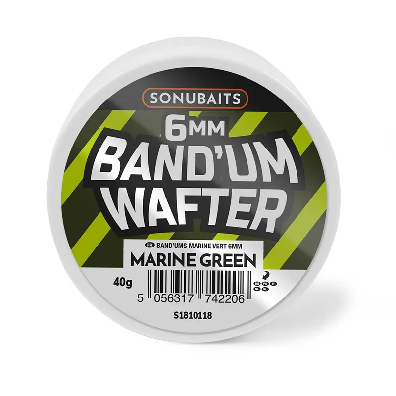 Sonubaits Band`um Wafter Marine Green 40 g 10 mm
