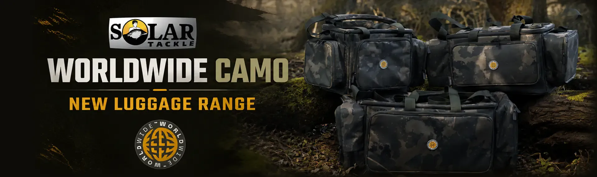 SOLAR WORLDWIDE CAMO LUGGAGE